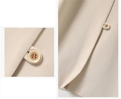 New Fashion Korean Women Vest Spring Autumn Suit Vest Sleeveless Jacket Cardigan Slim Fit Waistcoat High Quality Office Clothing