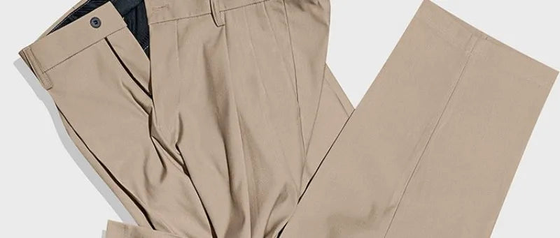 Mens Fashion Matching Set Loose Fit Single Breasted Blazers Straight Pants Business Casual Office Work Outfits Oversize Suits