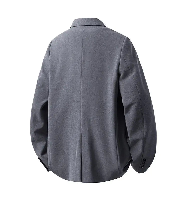 Korean Style Menswear Clothing Blazer Uniform Suits Jackets Coats 2026 Fashion Casual Men Business Social Blazers Hommes De Luxe