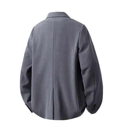 Korean Style Menswear Clothing Blazer Uniform Suits Jackets Coats 2026 Fashion Casual Men Business Social Blazers Hommes De Luxe