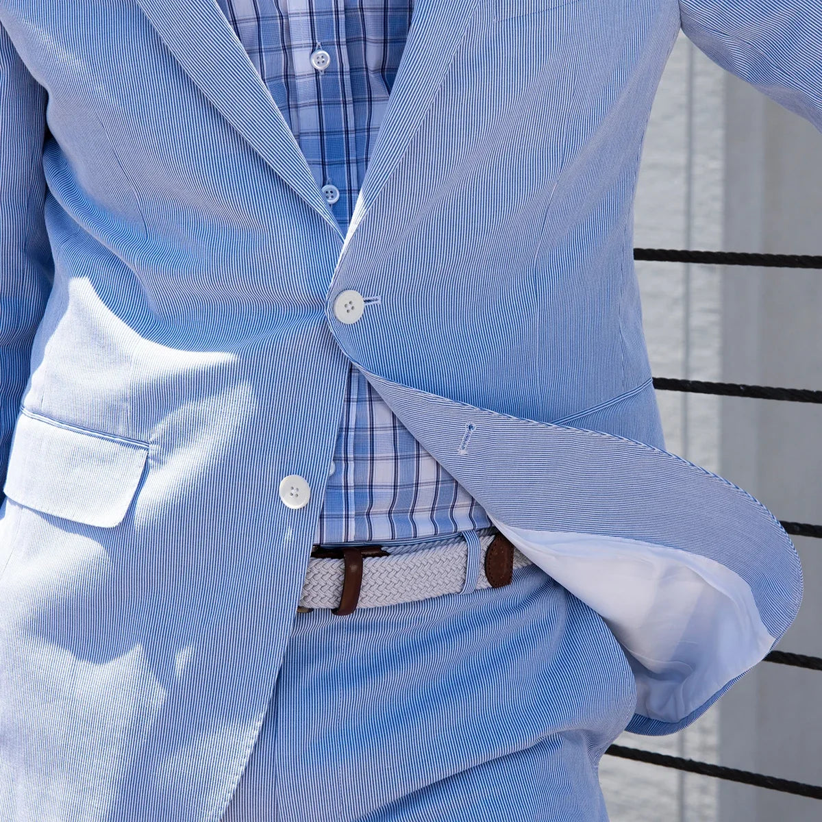 Light Blue Men's Suit 2 Pieces Blazer Pants One Button Peaked Lapel Formal Business Slim Fit New Wedding Groom Costume Homme