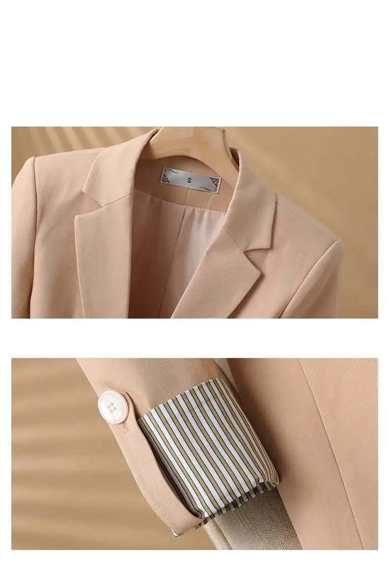 Autumn Winter Outerwears Blazer Woman New In Coats Chaquetas Mujer Casaco Feminino Large Size Office Casual Blazers Jackets Tops