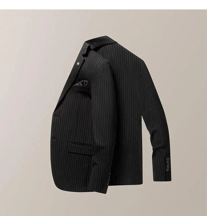 Blazer's New Men's Fashion, Outdoor Travel, Striped, Youthful, Wedding, Hosting, Campus, Slimming, Casual Korean Version Blazer