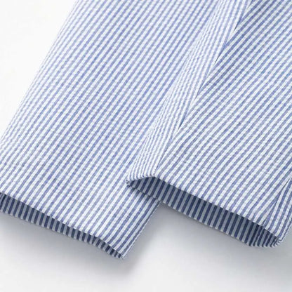 Women's Fashion Striped Blazer Coat with Front Buttons, Long Sleeve, Female Outerwear for Office and Business Wear