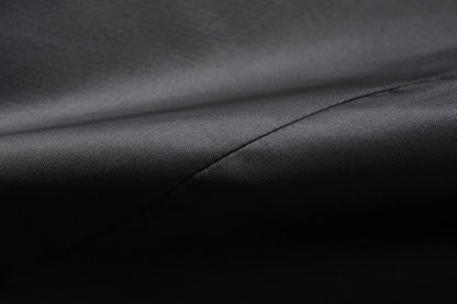 Black short V-neck slim fitting vest for women's spring and autumn jackets can be paired inside