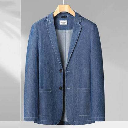 Blazer Men's Fashion Casual Business Slim Fit Party Everything Sports Camping Outdoor Mountaineering Travel Cowboy Blazer