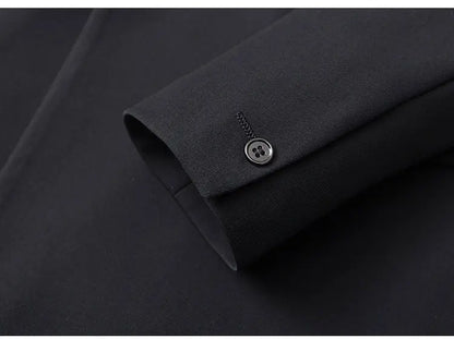 Luxury High Quality Designer Mens Suit Yamamoto Style Chaqueta De Hombre Elegantes Cool Black Streetwear Man Blazer Jackets Coat
