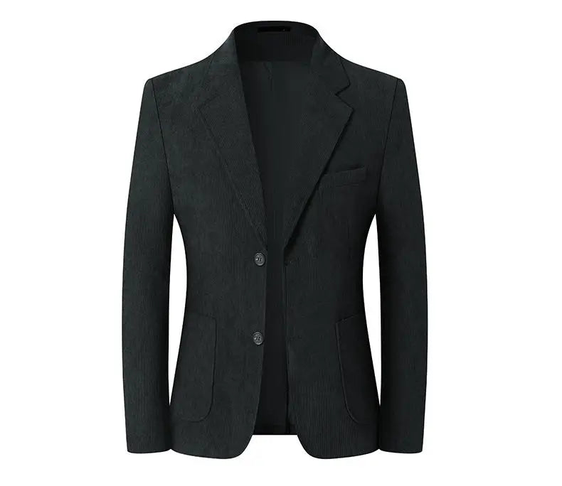 High-quality New Men's Fashionable and Stylish Corduroy Suits for Banquets, Business and Casual Wear, Versatile Suits