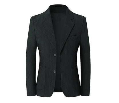 High-quality New Men's Fashionable and Stylish Corduroy Suits for Banquets, Business and Casual Wear, Versatile Suits