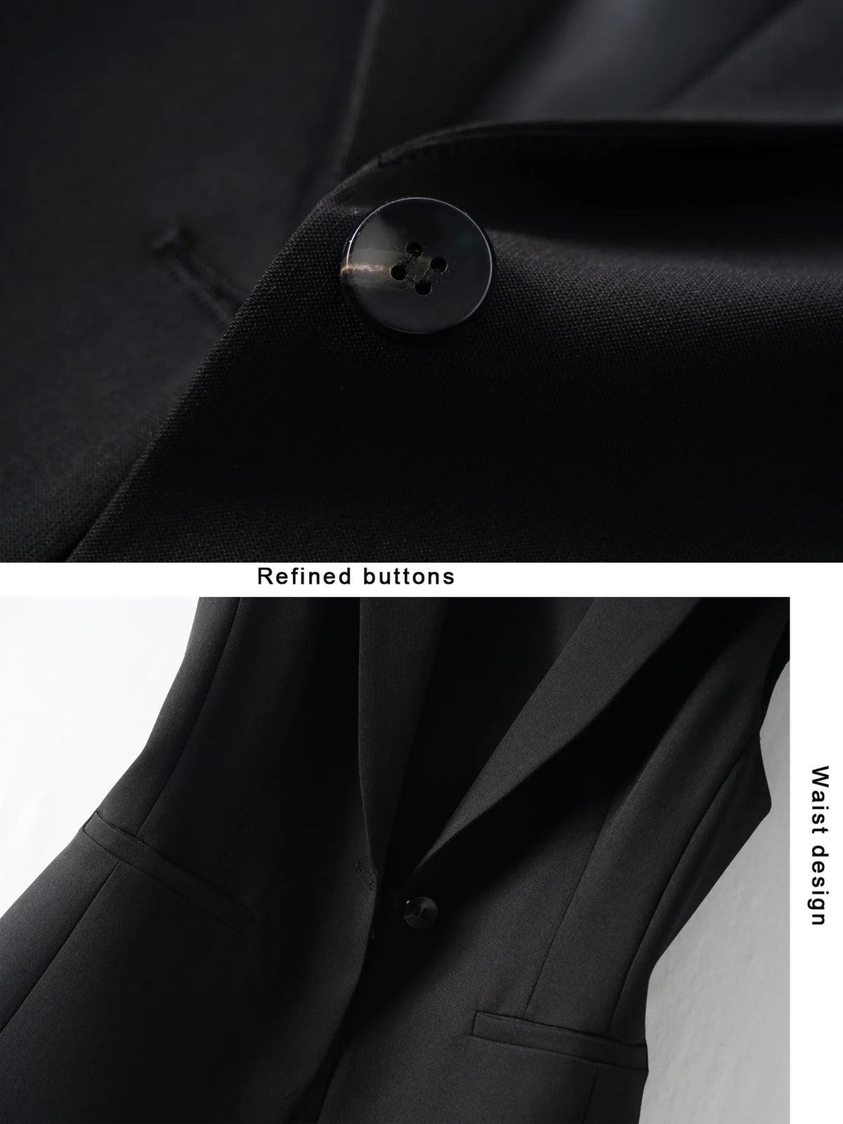 Fashionable Spring and Autumn Sleeveless Suit Vest for Women's Workplace Elegant Versatile Slim Suit Collar Vest Top Jacket