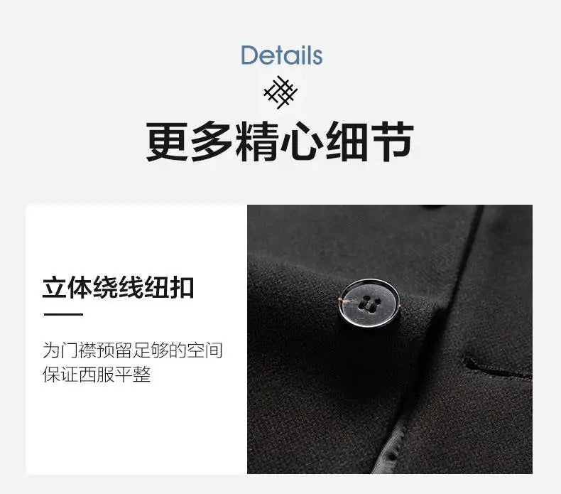 Blazer's New Men's Fashion Outdoor Travel Solid Color, Youthful Wedding, Hosting, Campus Slimming, Casual Korean Version Blazer
