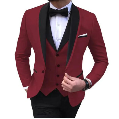 Men's Suits Blazers Men wedding Suits Formal Wedding Costume Homme Pour Mariage Trajes Elegante Para Hombres For Prom Groomsmen