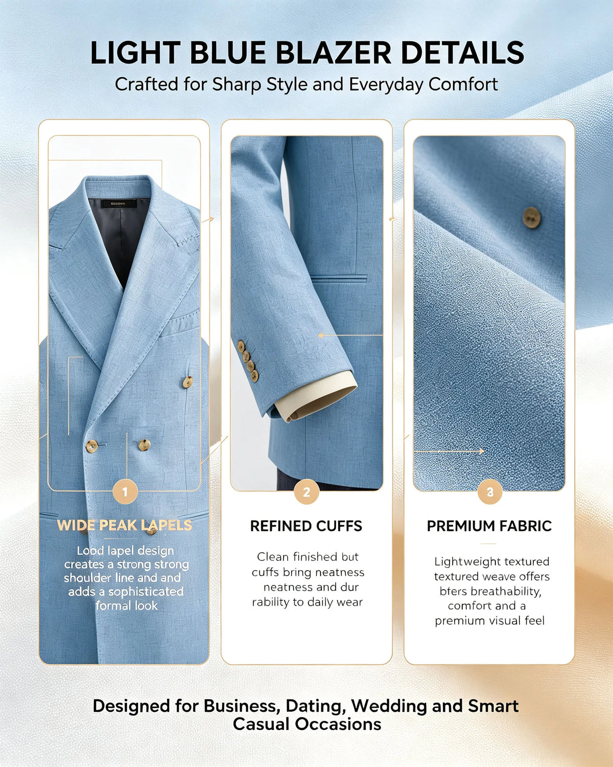 Burgundy Linen Blend Double Breasted Men's Blazer Peak Lapel Slim Fit Tailored Formal Men Suit Jacket For Wedding Groom Business