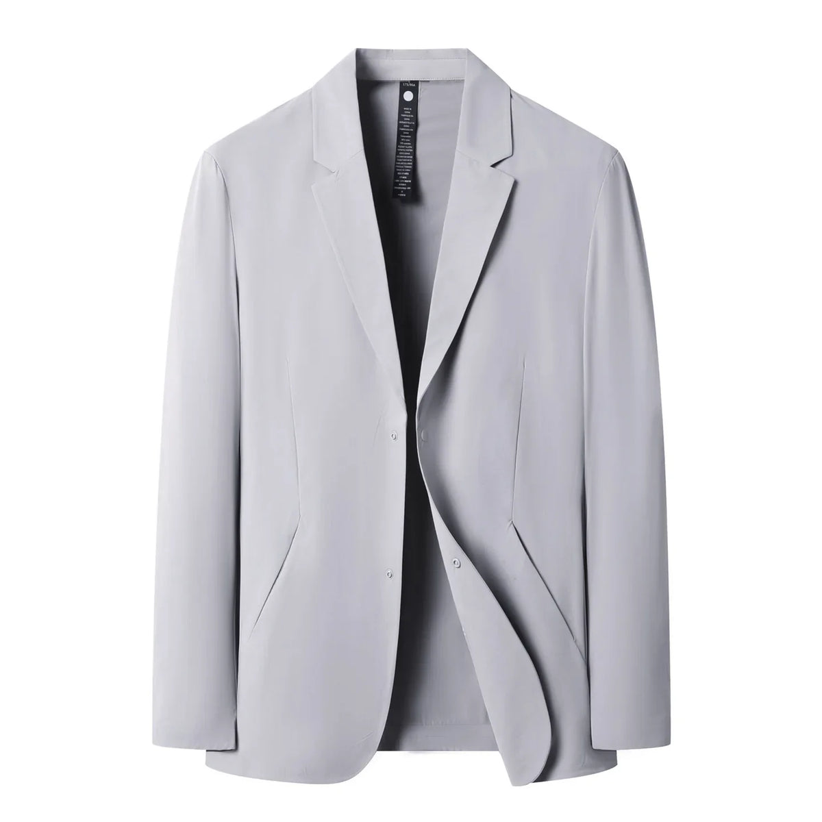 Men's Jacquard Blazer Smart Casual Sun-Protective Suit Coat Spring Summer