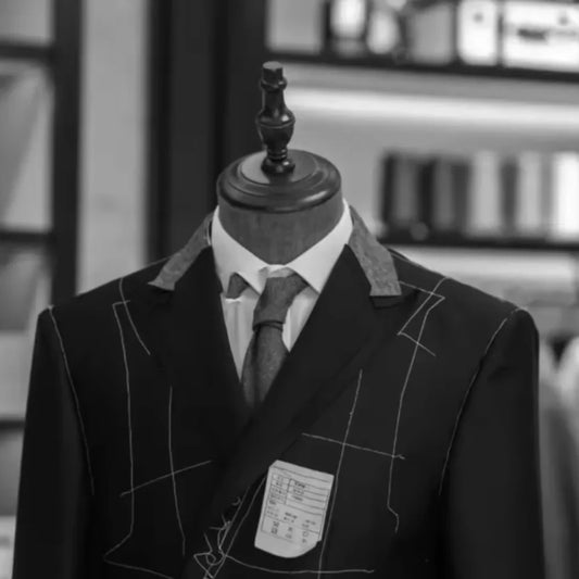 Men's 2-Piece Double Breasted Slim Fit Wedding Suit – Korean Style Blazer & Trousers for Groom & Business Banquets