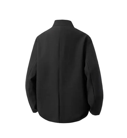 Chinese Style Metal Plate Buckle Designer Loose Mens Blazer Masculino Veste Pour Homme Vintage Man Black Yamamoto Suits Jacket