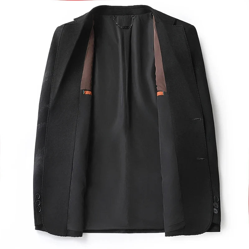 Blazer Men Fashionable Business Outdoor Travel Youth Campus Wedding Versatile Gentleman Host Slim-fit Casual Korean Style Blazer