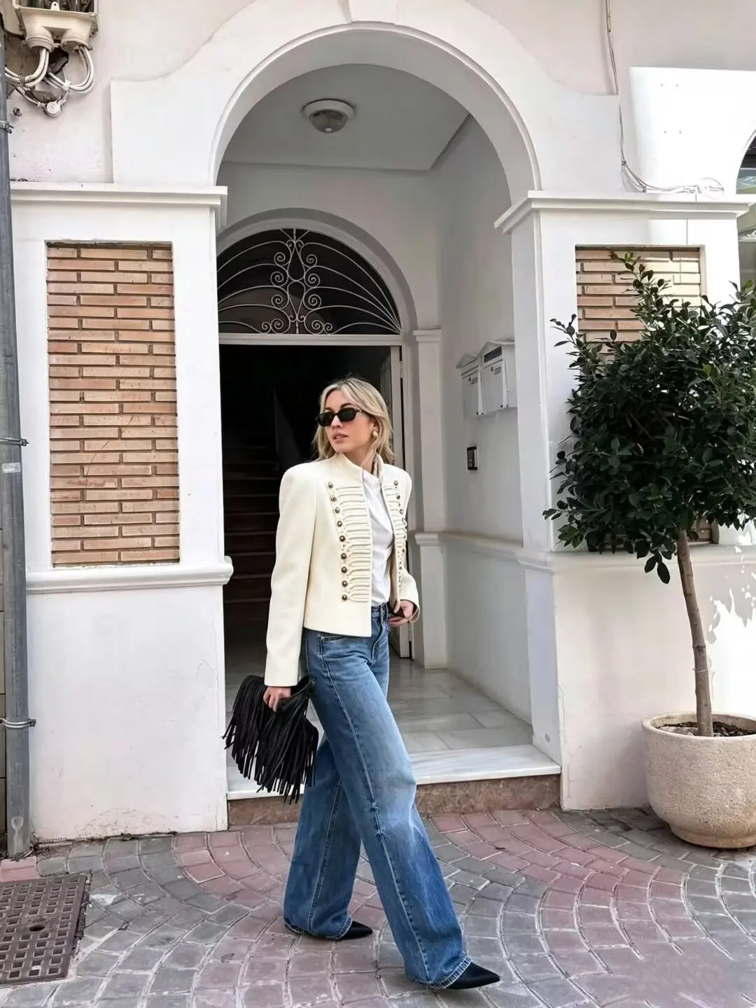Women's Jackets Autumn 2026 New Fashion Retro Slim Short Elegant Warm Jackets Women's Street Chic Youth Travel Holiday Coats