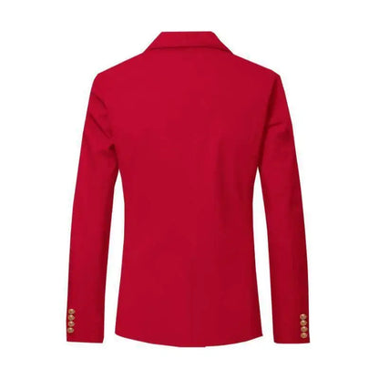 Men's Casual Suit K 67303 Loose Fit Polyester Zipper Closure Business Wear PU Material Color Block Design Winter Collection