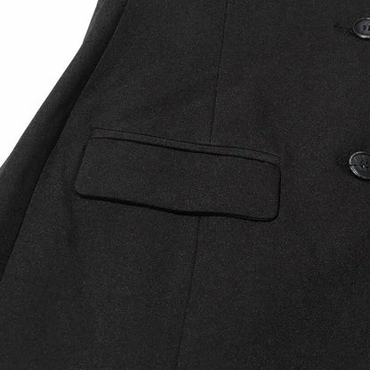 Women Blazer Asymmetric Single Breasted Waist Hollow Out Ruched Slim Fit Elegant Fashion High-end Dresses New Spring HK8685