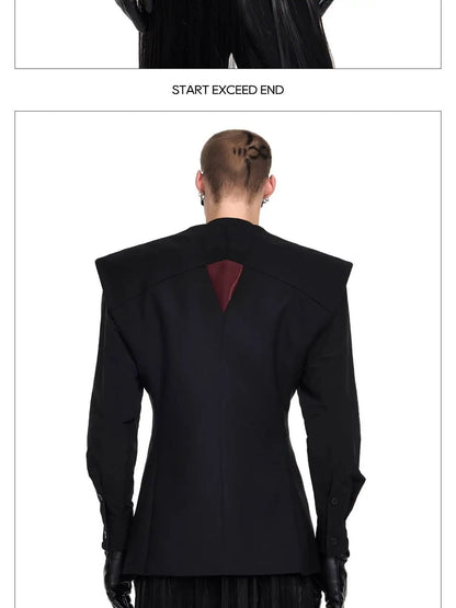 Fashion Original Personalized High Quality Sleeveless Vest Coat Men 2025 New Double Breasted Street Male Waistcoat JY4030