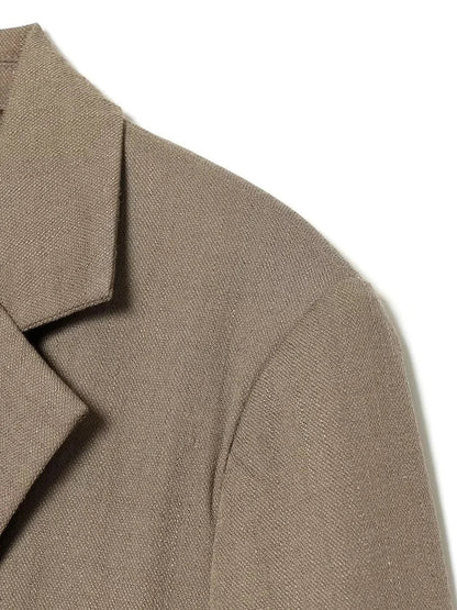 Women Oversized Blazer Single Breasted Lapel Long Sleeve Loose Suit Jacket Elegant Casual Office Lady Outerwear