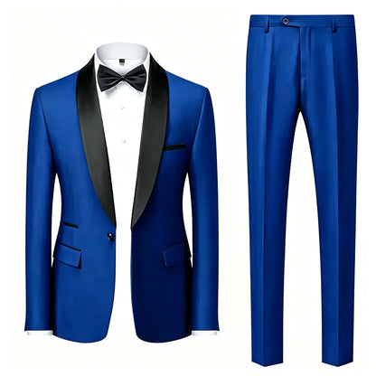 Men's Premium 3 Piece Suit Set Business Casual Blazer Jacket Vest Dress Pants Formal Suit Essential Daily Office Outfit