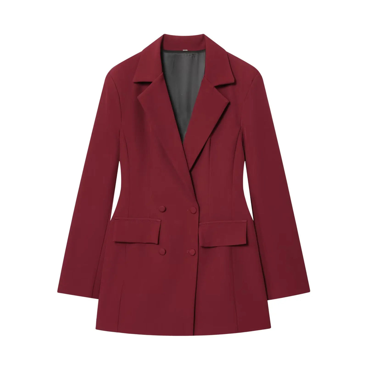Elegant Women's Office Blazers Spring 2026 New Fashion Slim V-neck Warm Suits Jackets Chic Young Women's Travel Joker Coats
