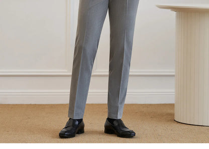 High Quality Elegant Single-Breasted Men Suit Fashion ltalian Style Slim High-end Business Groom Wedding Party Tuxedo 3/2 Pieces