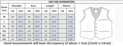 2025 Slim-Fit Three-Piece Suit Vest Trousers Set High-End Boutique British Wedding Party Trend Casual Formal Dress