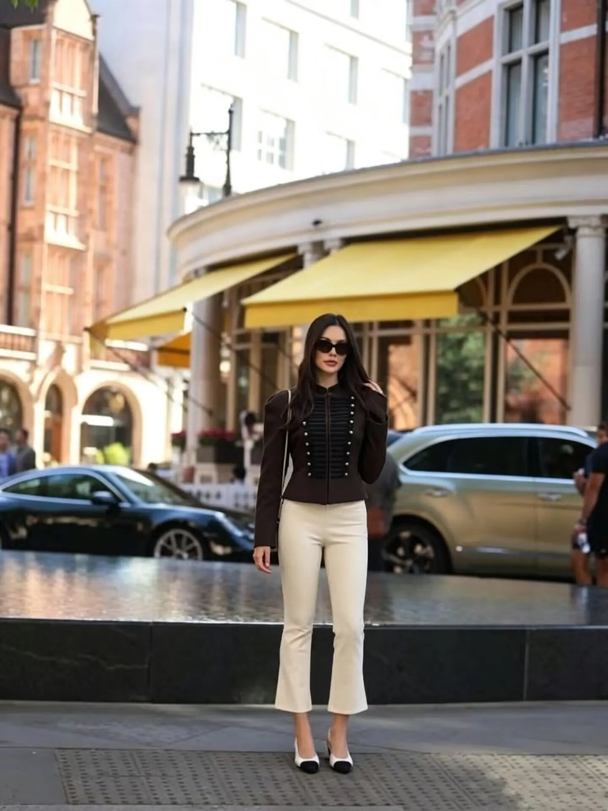 Women's Jackets Autumn 2026 New Fashion Retro Slim Short Elegant Warm Jackets Women's Street Chic Youth Travel Holiday Coats