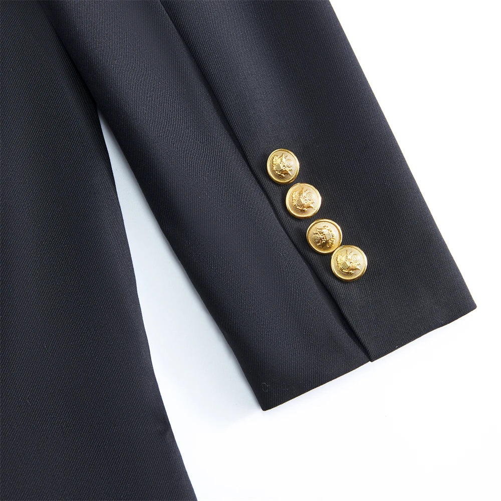 Ship Today Popular 2-Piece Boys Suit Set for Communion, Gold Buttons Formal Suit Attire Toddler to Teen Brand Selection