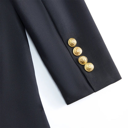 Ship Today Popular 2-Piece Boys Suit Set for Communion, Gold Buttons Formal Suit Attire Toddler to Teen Brand Selection