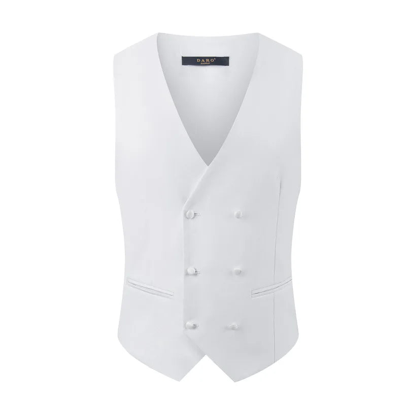 Rhinestone Lapel 3 Piece Suit Set (vest+Blazer+Trousers) Business Formal Casual Suits Wedding Groom Party Stage Men's Suit M-5XL