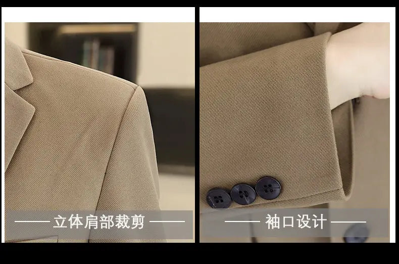 Blazer's New Men's Business Gentleman Korean-style Wedding Fashion Trendy Slimming Versatile High-end Casual Accessory Blazer