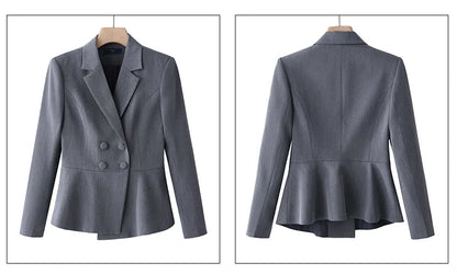 Fashion professional women's high-quality two-piece pants+blazers, exquisite elegant, new products for autumn winter 2025