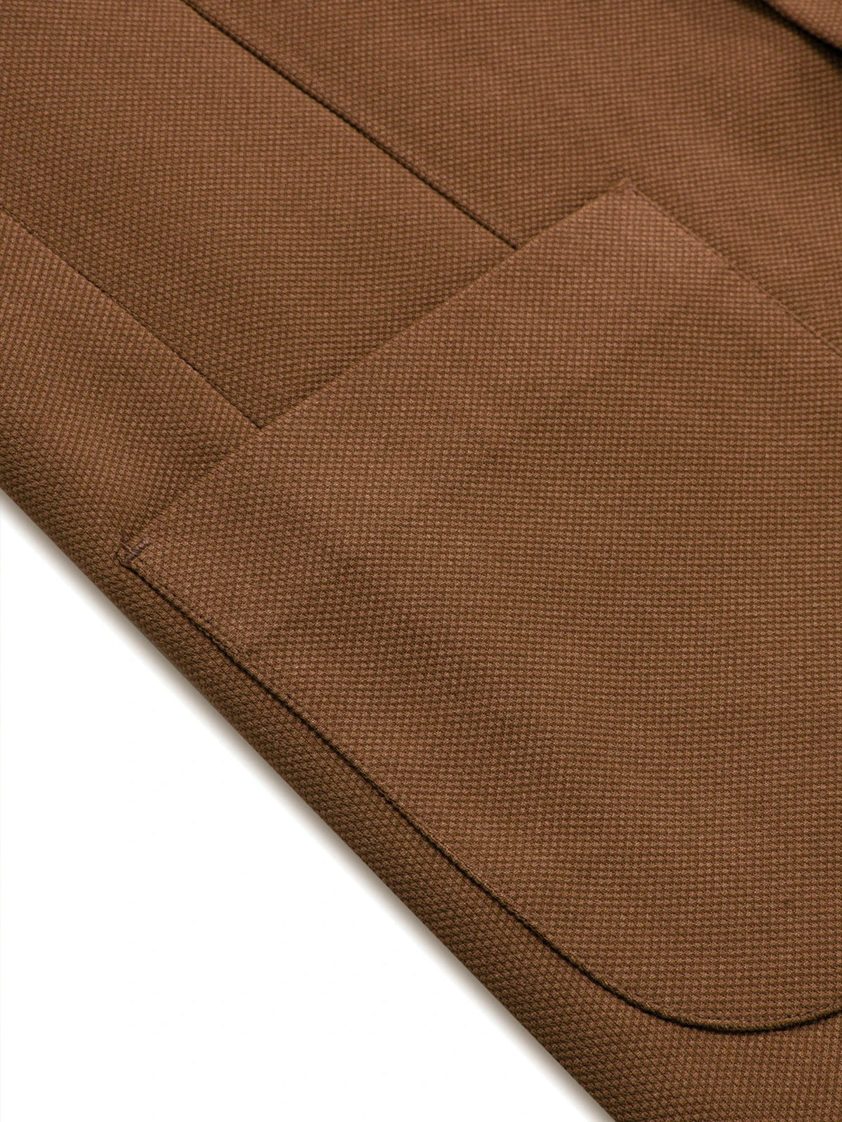 Caramel Brown Solid Mens Suit Blazer, Notch Lapel Slim Formal Jacket for Groom Wedding Business Evening Gathering
