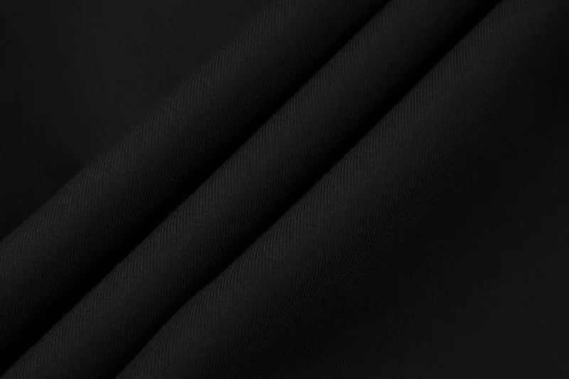 Rhinestone Lapel 3 Piece Suit Set (vest+Blazer+Trousers) Business Formal Casual Suits Wedding Groom Party Stage Men's Suit M-5XL