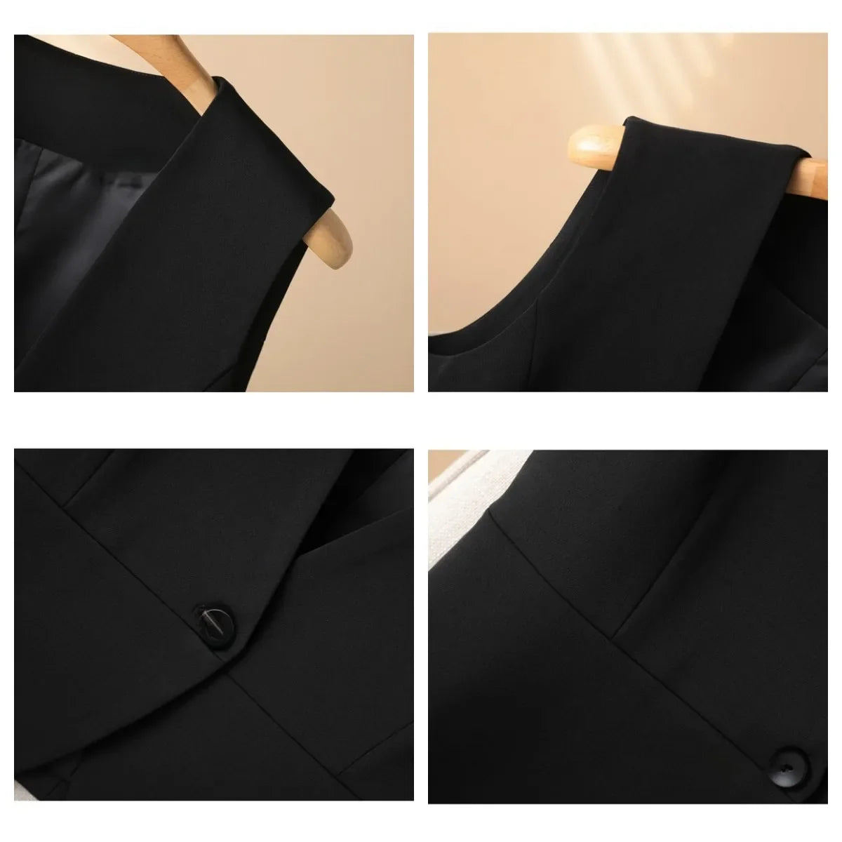 Women Vest Jacket 2026New Fashion Single Button Sleeveless Blazer Vest Coat Korean Slim Short Femme Waistcoat Tops Chaleco Mujer