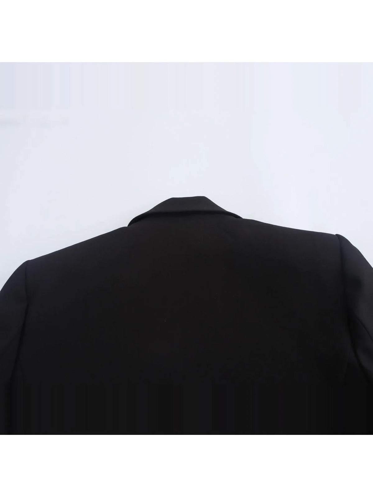 Women's Black Gothic Emo Cropped Bow Blazer Jacket Y2k 2000s Vintage Suit Coat Long Sleeve Single Breasted Outerwear Autum 2025