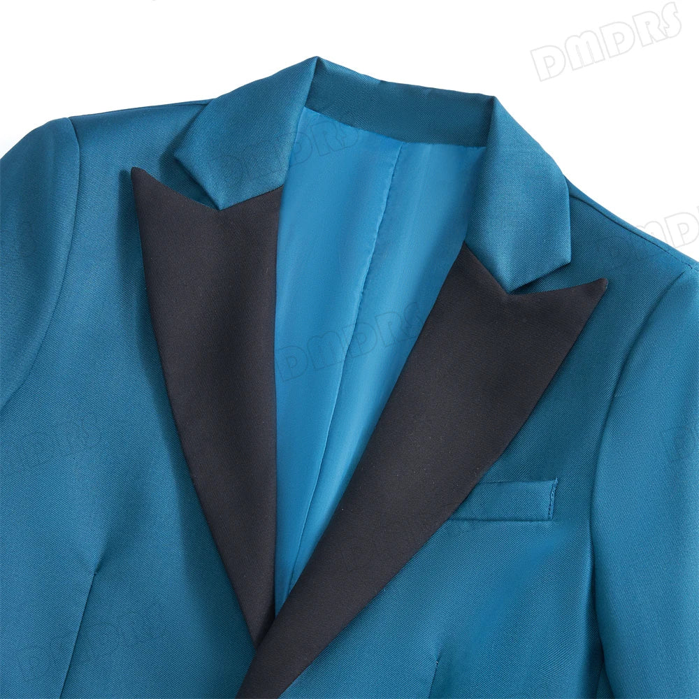Boys Formal 3-Piece Suit Set – Blazer, Vest & Pants | Kids Wedding & Party Tuxedo
