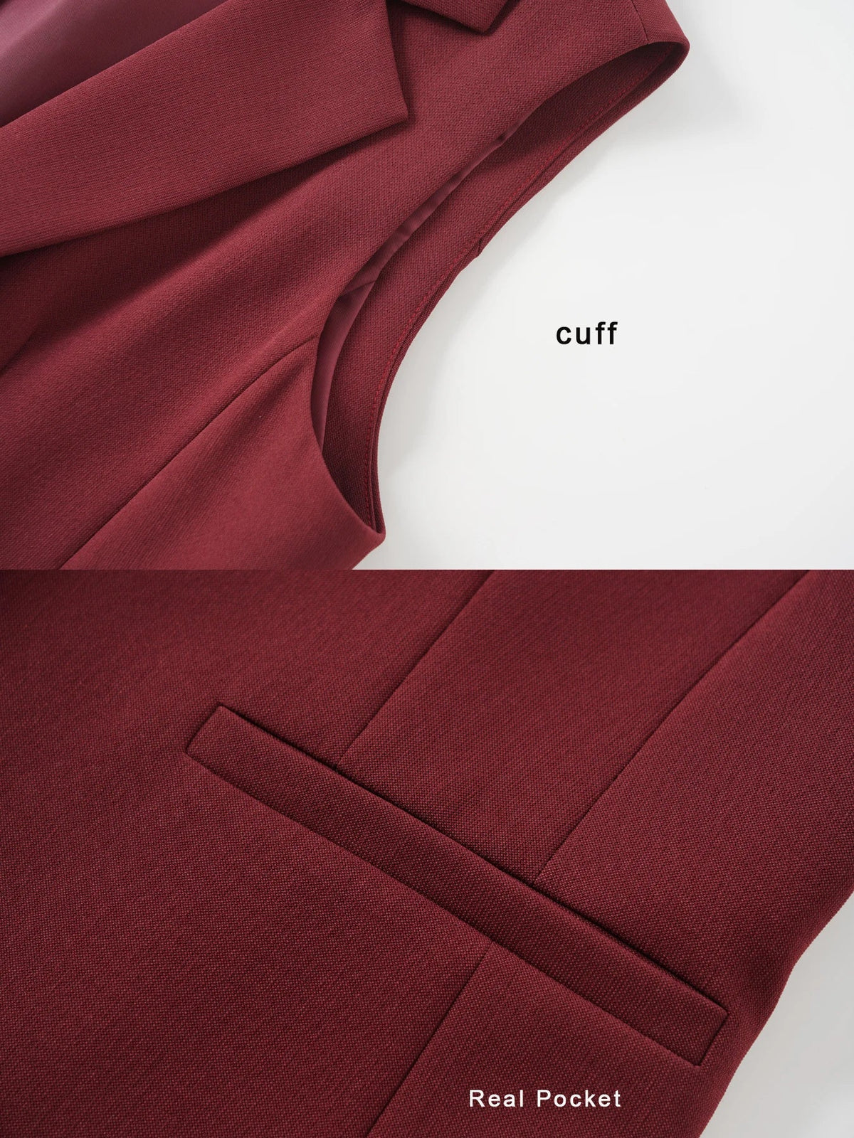 Fashionable Spring and Autumn Sleeveless Suit Vest for Women's Workplace Elegant Versatile Slim Suit Collar Vest Top Jacket