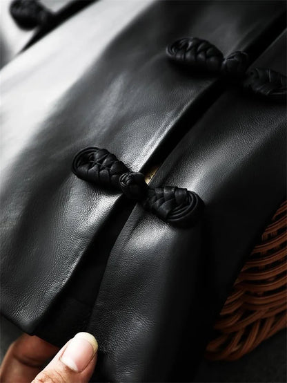 Spring Autumn Women High-end Vest Coat Ladies Fashion Casual Leather Sleeveless Jacket Retro Feminine PU Leather Waistcoat Tops