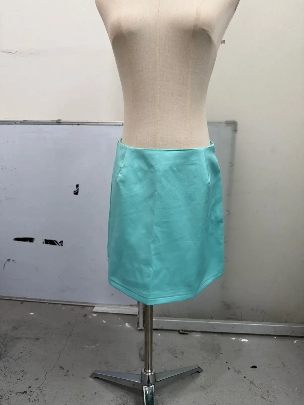2026 New2Pcs Outfit, Slim Cut Deep V Blazer+Mini Skirt, Structured Shoulder, Elegant Suit for Club Date Cocktail Party