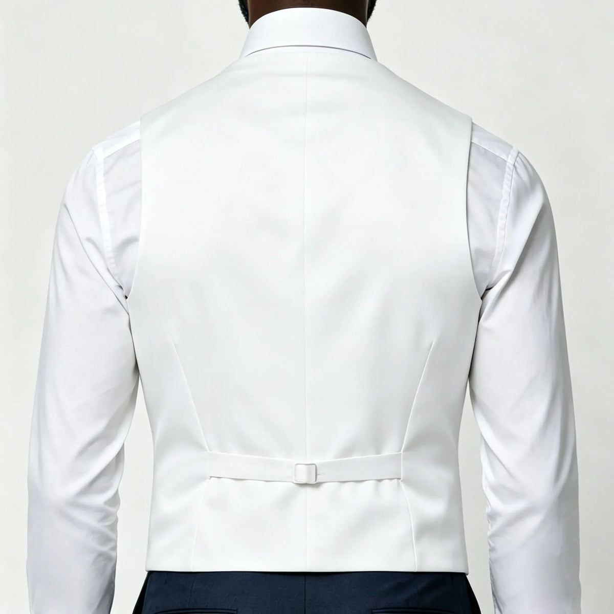 Men's Formal Vest Double Breasted Waistcoat for Weddings Banquets and Business