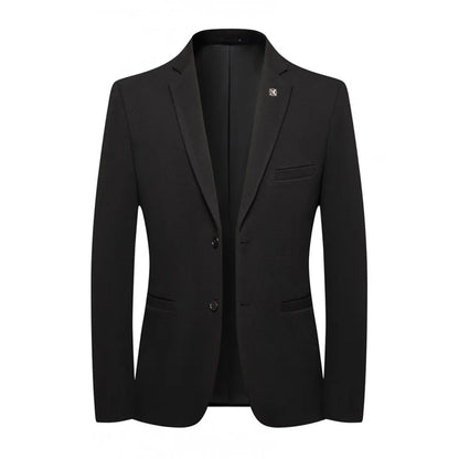 Blazer's New Men's Fashion Outdoor Travel Solid Color, Youthful Wedding, Hosting, Campus Slimming, Casual Korean Version Blazer
