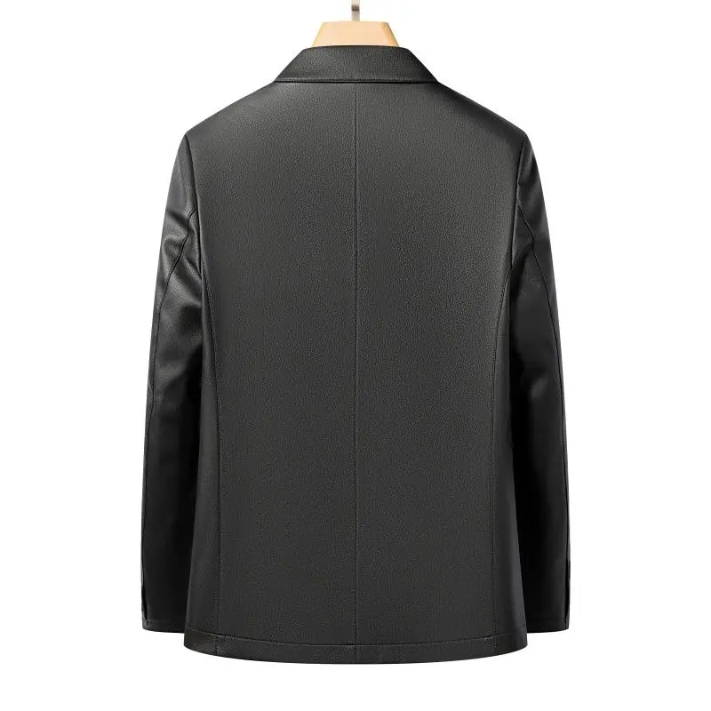 Men's Smart Casual Blazer – Single-Breasted Slim Fit Suit Jacket for Spring & Autumn