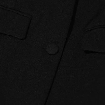 Autumn New Women Stylish Blazer Heavy Craft Beaded Studded Diamonds Single Breasted Elegant Temperament Fashion Coat HK9958