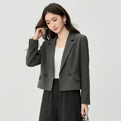 Women's Work Wear Blazer Commuter Suit Jacket 2026 Spring Office Lady Fashion Elegant Female Outfits 161XC6457X