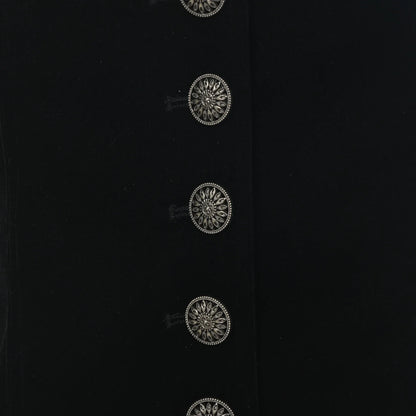 Vintage Velvet Vest for Women V Neck Cropped Sleeveless Casual Tops Regular Fitted Jacket Waistcoat